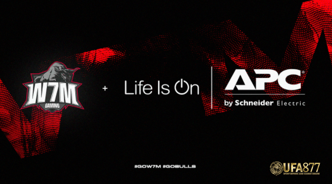W7M Gaming ร่วมมือกับ APC โดย Schneider Electric